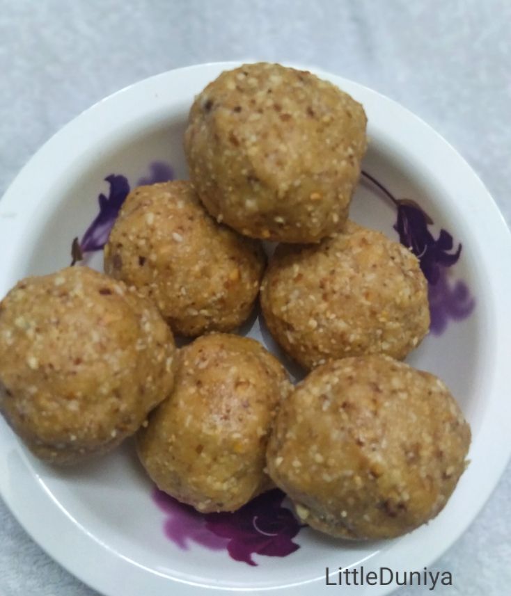 Peanut Jaggery Ladoo For Kids And Toddlers