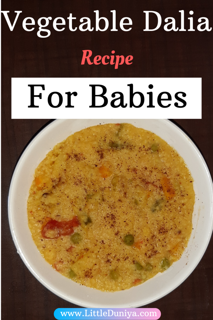 Vegetable Dalia Khichdi Recipe For Babies And Toddlers Little Duniya