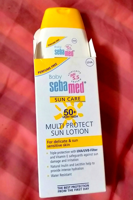 sebamed baby sun cream