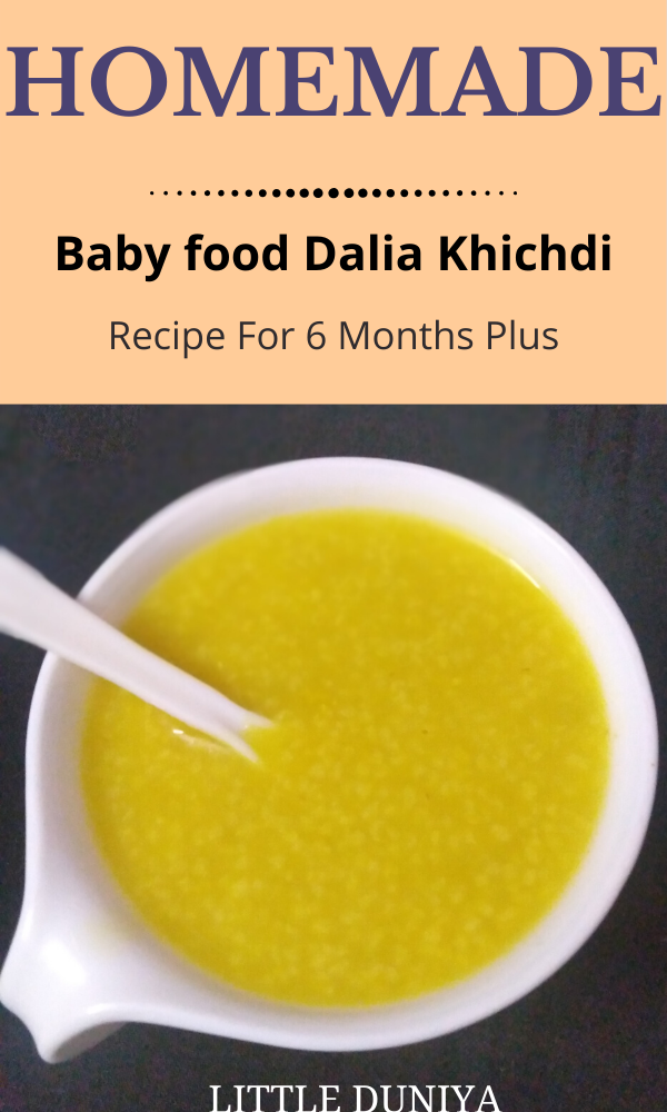 Homemade Baby Food Recipe