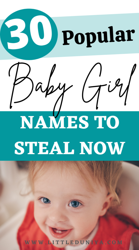 popular baby girl names of 2021