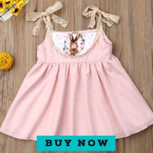 Newborn Baby Girl Easter Dress