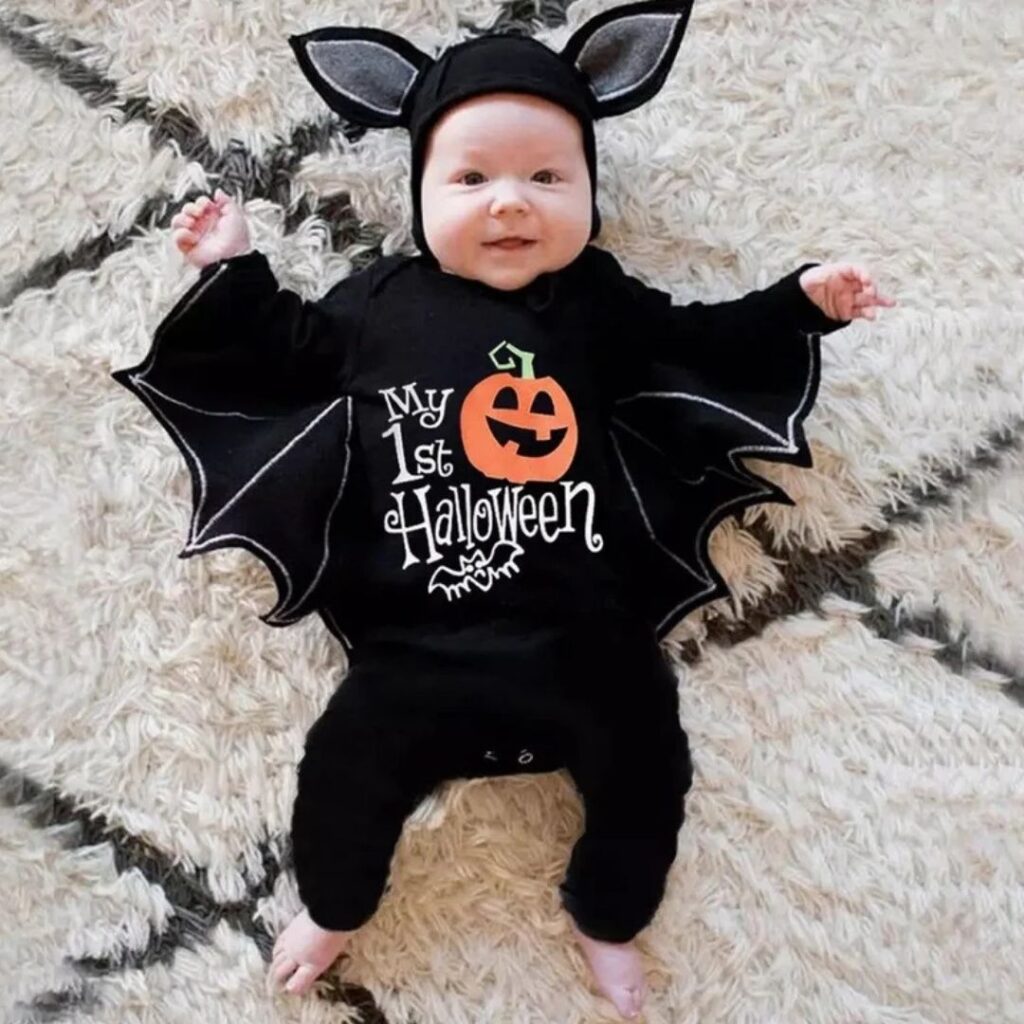 Baby Halloween Costume Bat