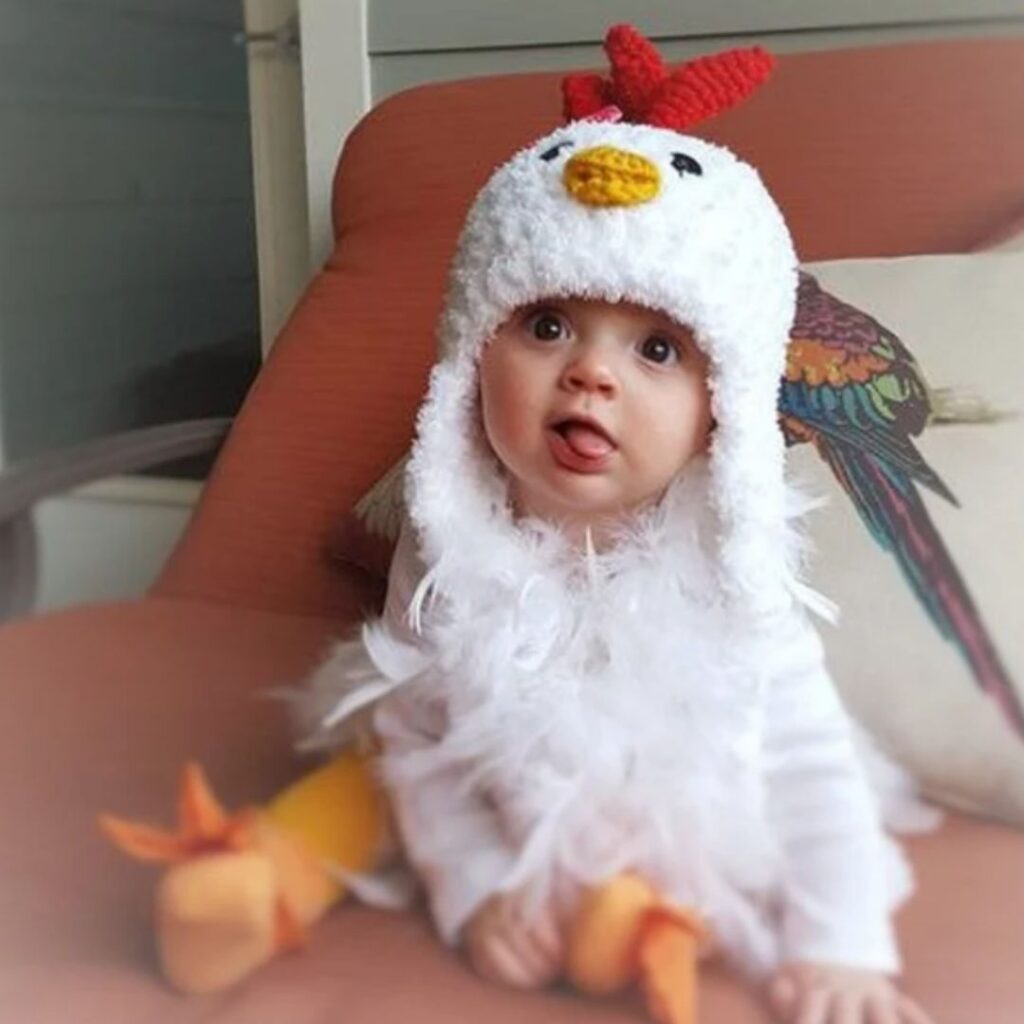 Halloween chicken costume baby toddler