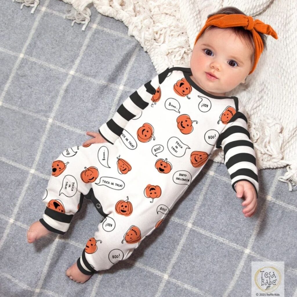 Baby Girl Halloween Outfit, My 1st Halloween